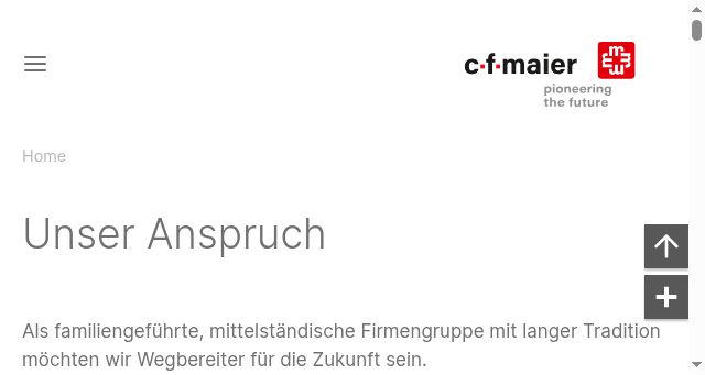 Screenshot of c-f-maier.de
