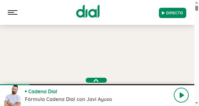 Screenshot of cadenadial.com