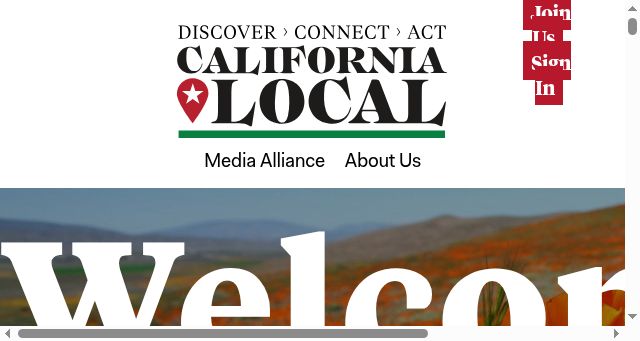 Screenshot of californialocal.com