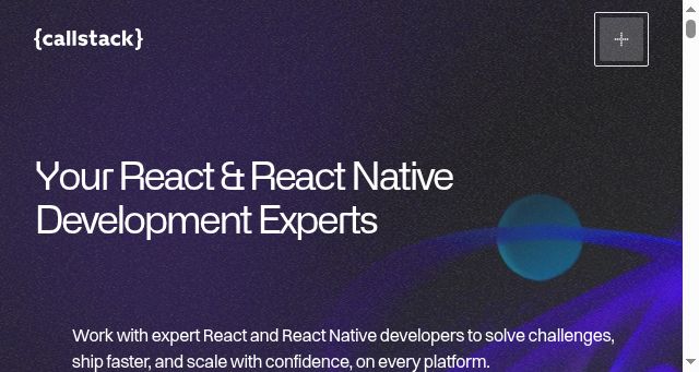 Screenshot of callstack.com