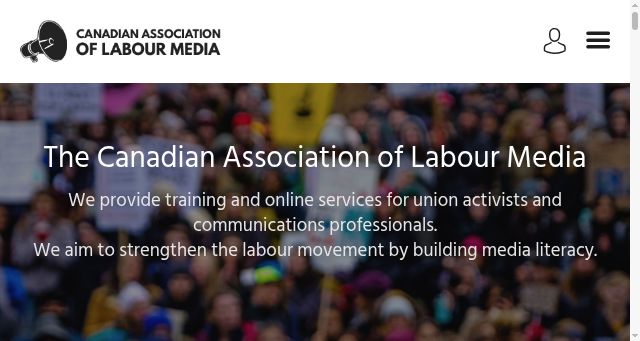 Screenshot of calm.ca