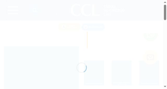 Screenshot of camaralima.org.pe