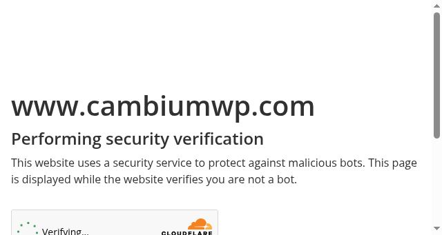 Screenshot of cambiumwp.com