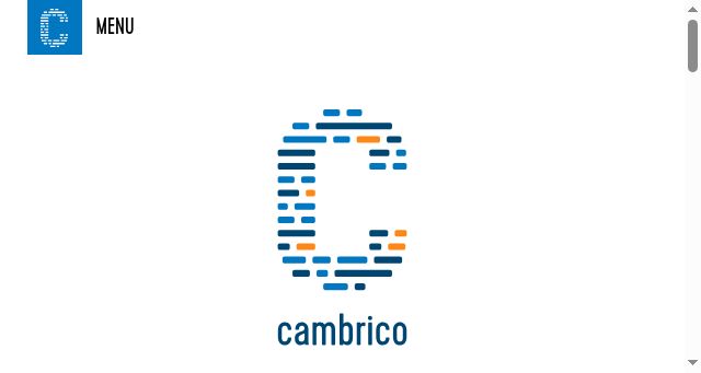 Screenshot of cambrico.net
