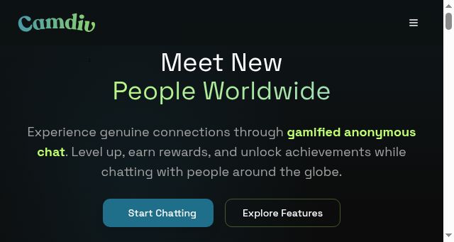 Screenshot of camdiv.com