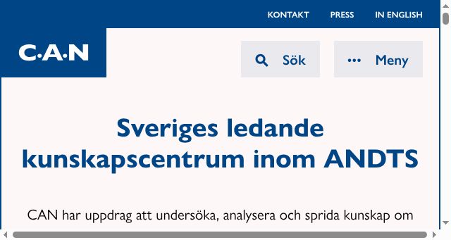 Screenshot of can.se