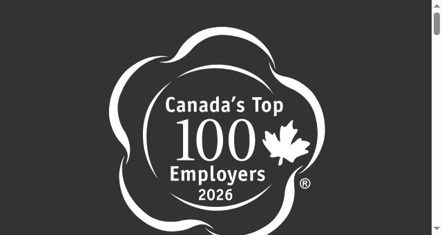Screenshot of canadastop100.com