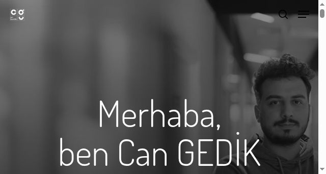 Screenshot of cangedik.com.tr