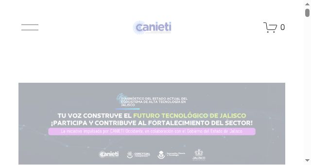 Screenshot of canietisedeoccidente.org