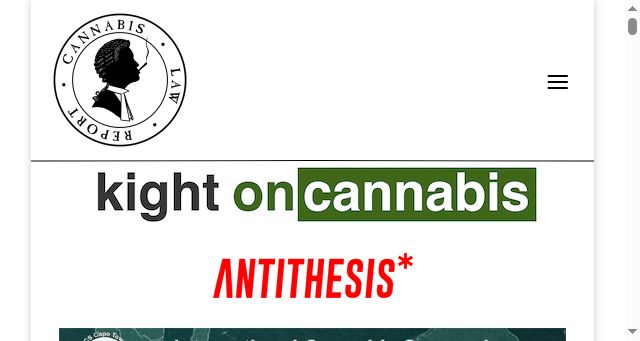 Screenshot of cannabislaw.report
