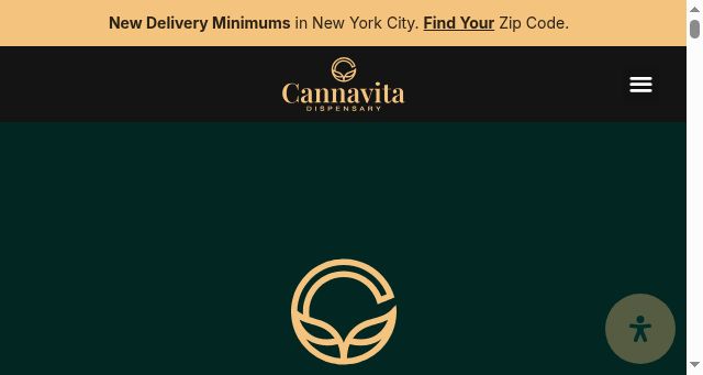 Screenshot of cannavita.us