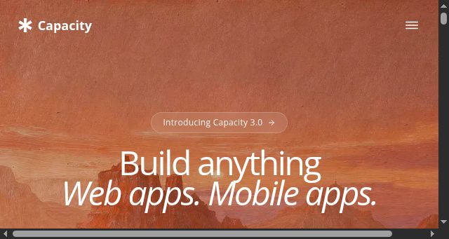 Screenshot of capacity.so