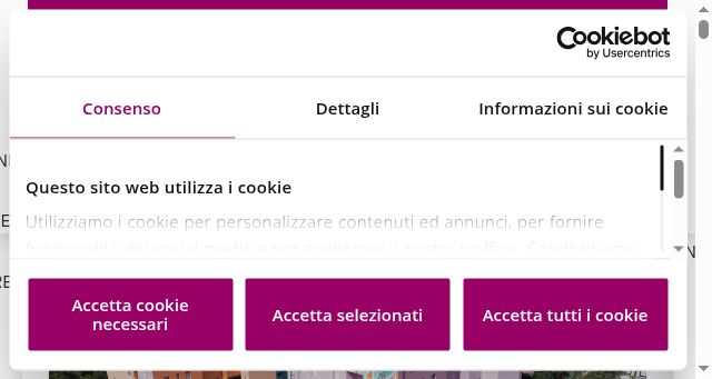 Screenshot of caparolmedia.it