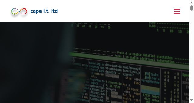 Screenshot of capeit.com.cy