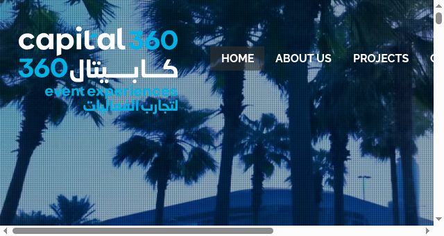 Screenshot of capital360.ae