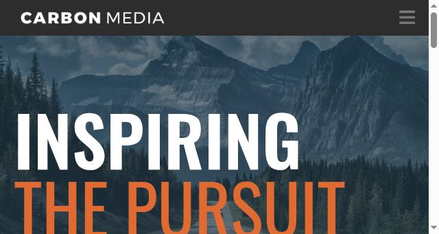 Screenshot of carbonmedia.com