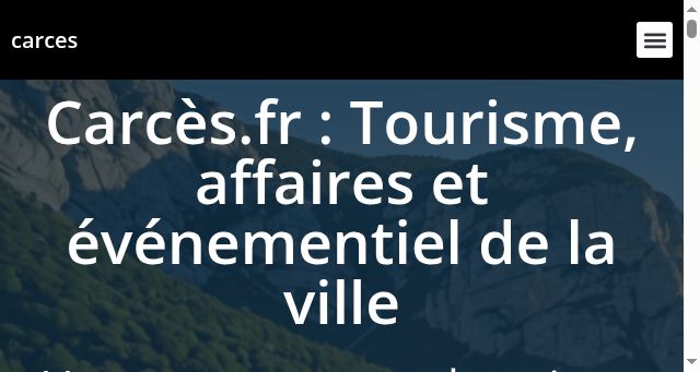 Screenshot of carces.fr