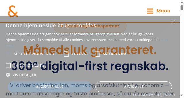 Screenshot of carec.dk