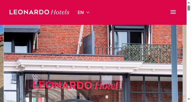 Screenshot of careersatleonardohotels.com