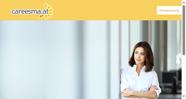 Screenshot of careesma.at