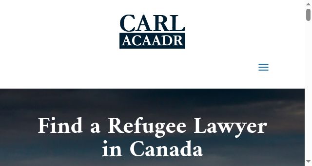 Screenshot of carl-acaadr.ca