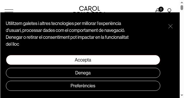 Screenshot of carolbruguera.com