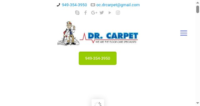 Screenshot of carpetcleaninginsanclemente.com