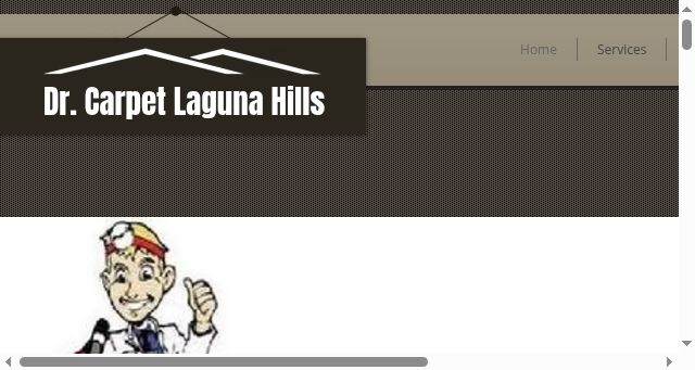 Screenshot of carpetcleaninglagunahills.com