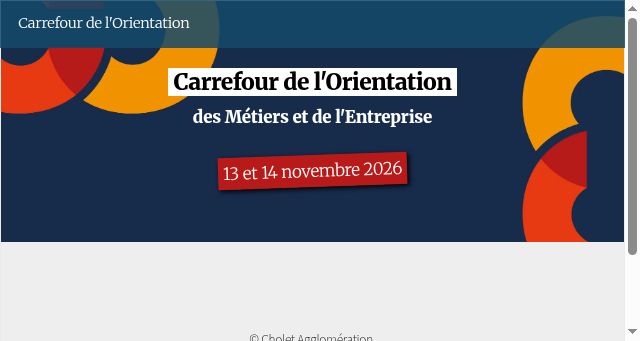 Screenshot of carrefourdelorientation.fr