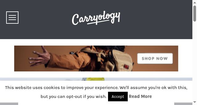 Screenshot of carryology.com