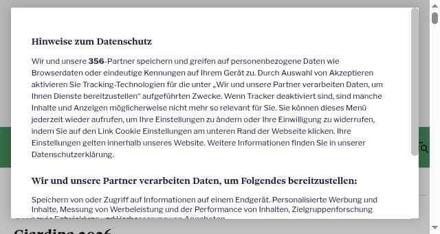 Screenshot of carteblanche.ch