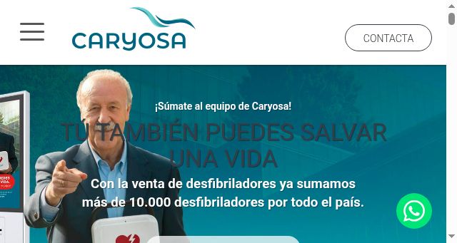 Screenshot of caryosa.com