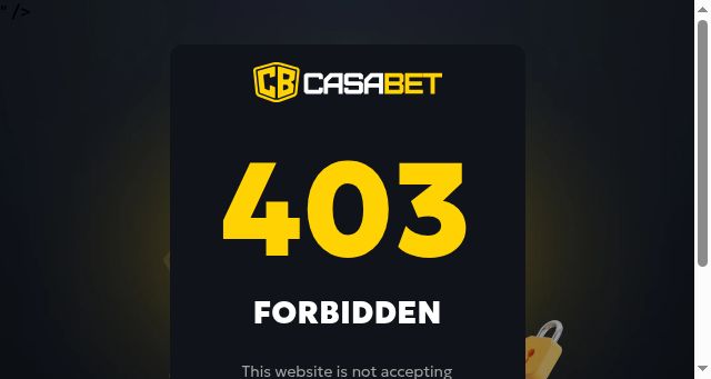 Screenshot of casabet.io
