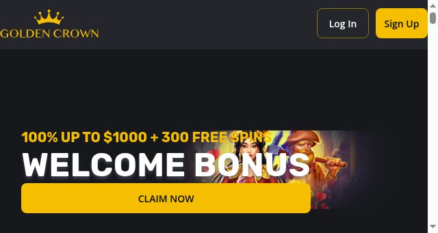 Screenshot of casino-goldencrown.com