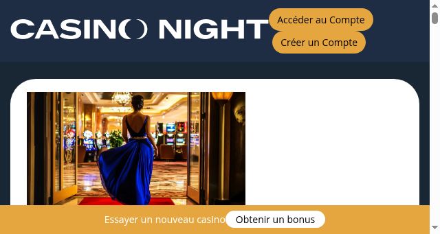 Screenshot of casinonightfrance.com