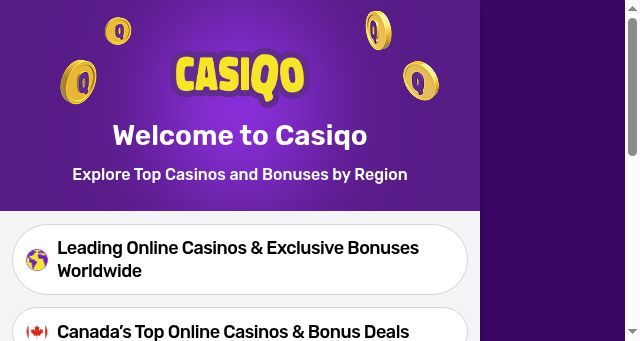 Screenshot of casiqo.com