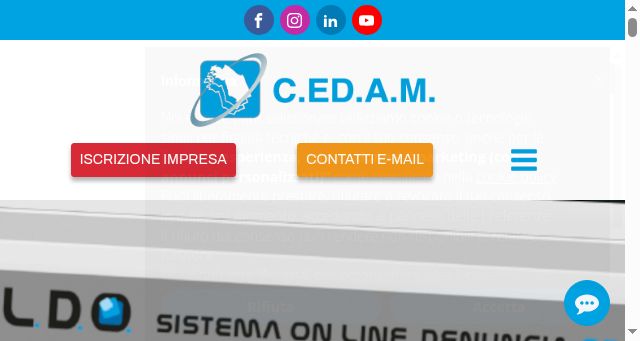 Screenshot of cassacedam.it