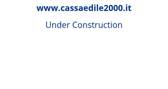 Screenshot of cassaedile2000.it