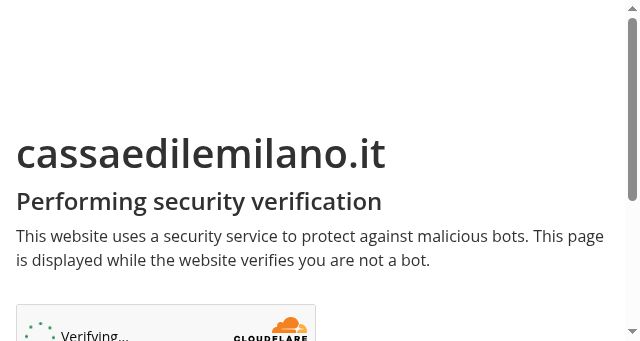 Screenshot of cassaedilemilano.it