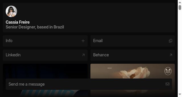 Screenshot of cassia.design