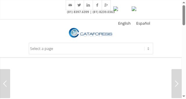Screenshot of cataforesis.info
