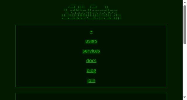 Screenshot of catto.garden