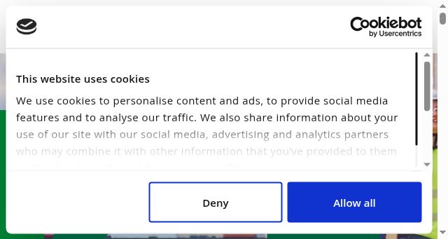 Screenshot of caverion.com