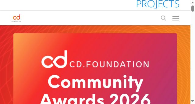 Screenshot of cd.foundation