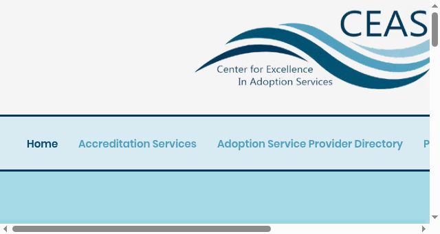 Screenshot of ceadoption.org
