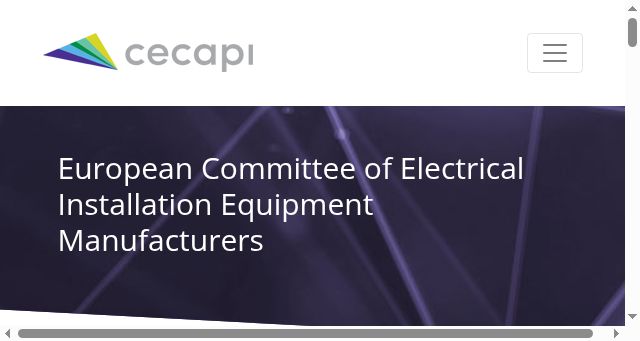 Screenshot of cecapi.org