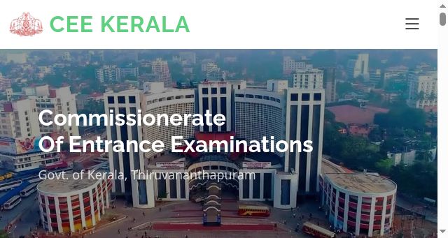 Screenshot of cee-kerala.org