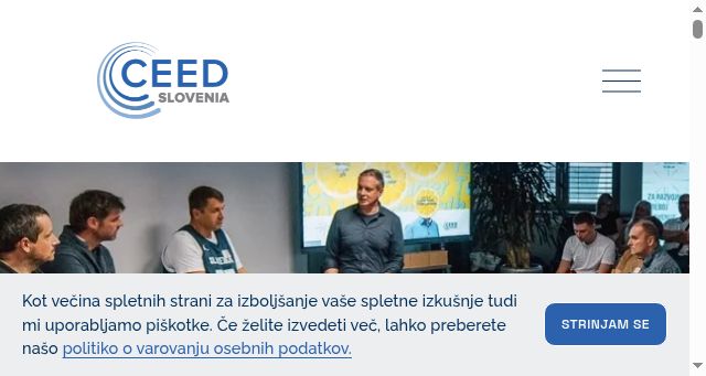 Screenshot of ceed.si