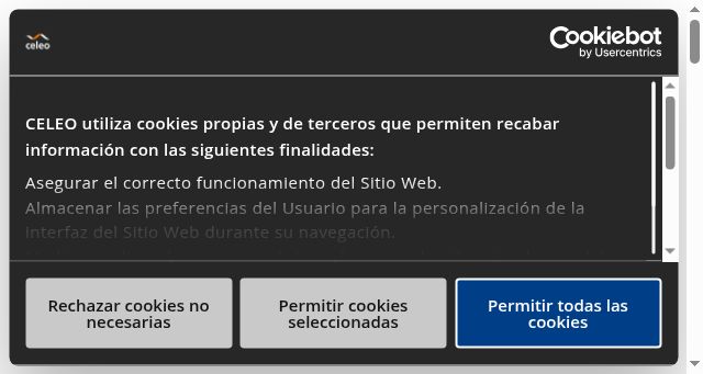 Screenshot of celeogroup.com