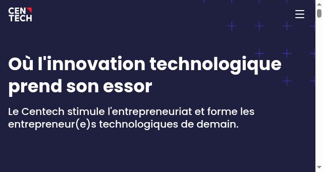 Screenshot of centech.co